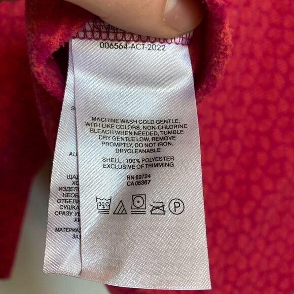 Columbia medium fleece 3/4 zip pullover jacket - Picture 3 of 6